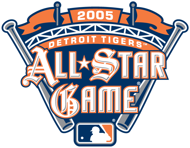 MLB All-Star Game 2005 Alternate Logo v4 DIY iron on transfer (heat transfer)